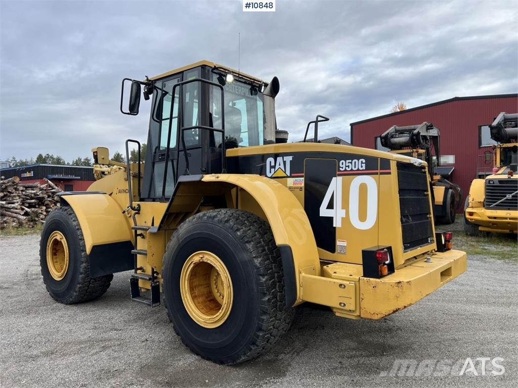 CAT 950G Wheel Loader (VIDEO) Wheel loaders
