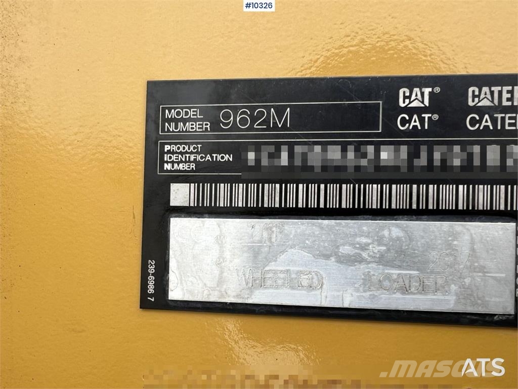 CAT 962M Wheel loader with bucket Radlader