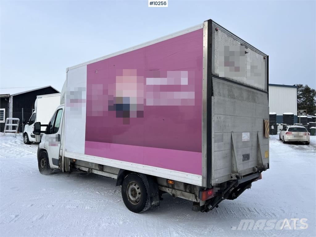 Citroën JUMPER 160 Box truck with tail lift Каросерии