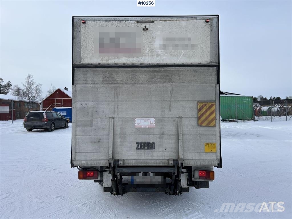 Citroën JUMPER 160 Box truck with tail lift Каросерии