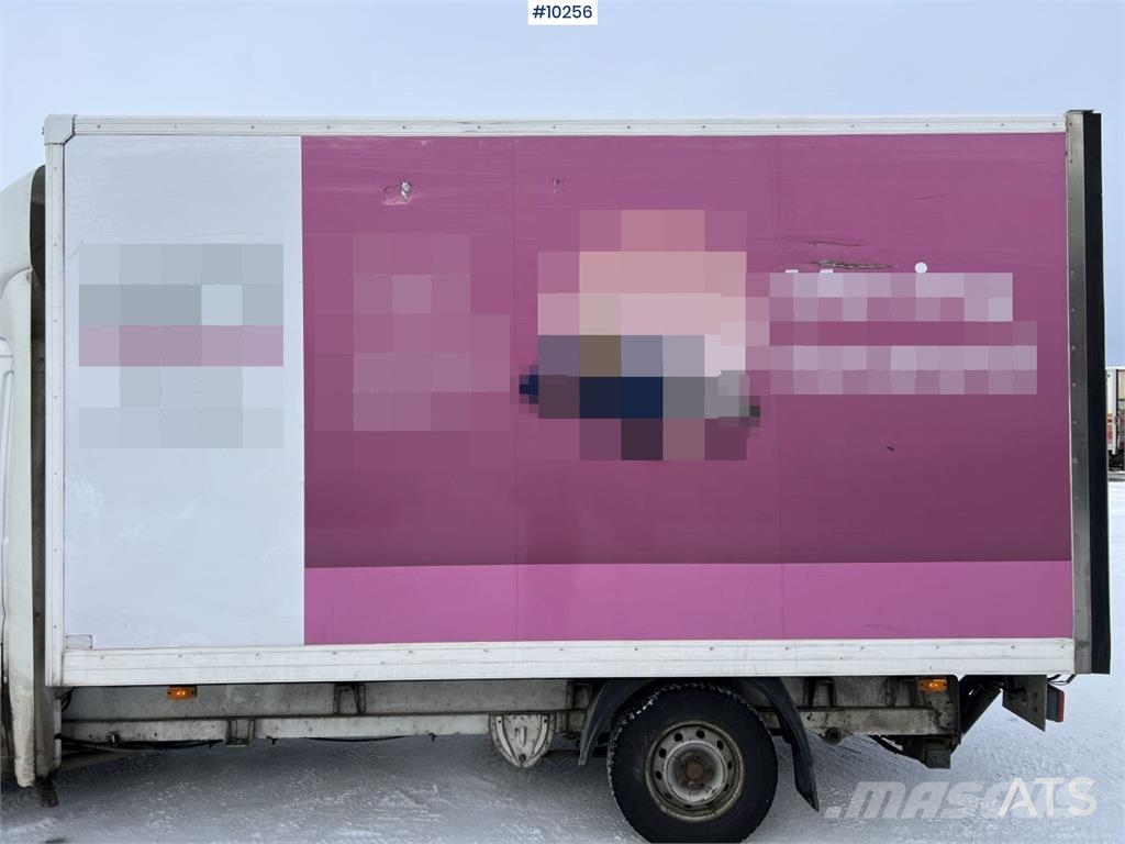 Citroën JUMPER 160 Box truck with tail lift Каросерии