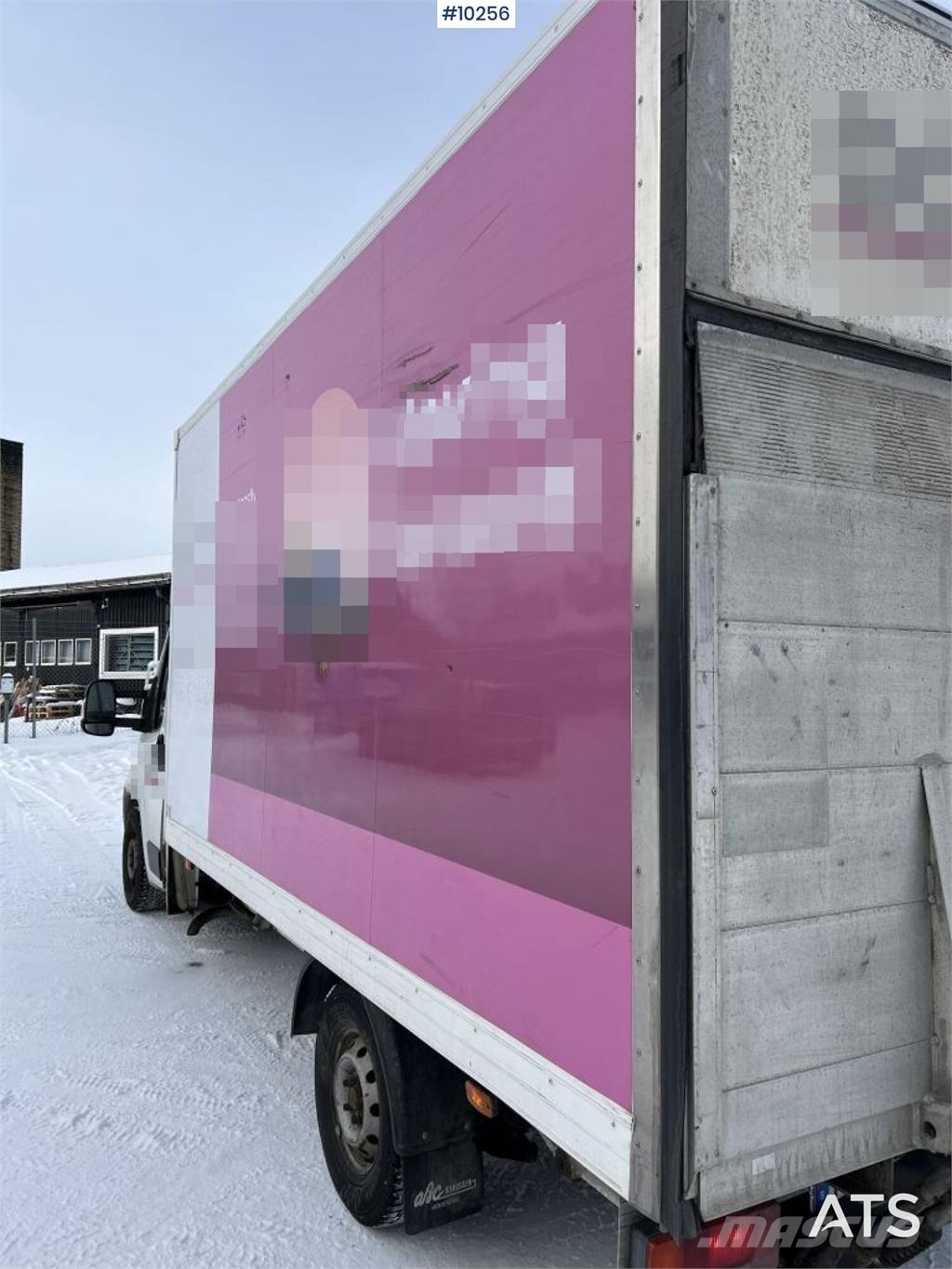 Citroën JUMPER 160 Box truck with tail lift Каросерии