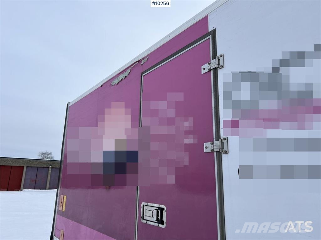Citroën JUMPER 160 Box truck with tail lift Каросерии