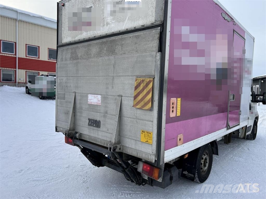 Citroën JUMPER 160 Box truck with tail lift Каросерии
