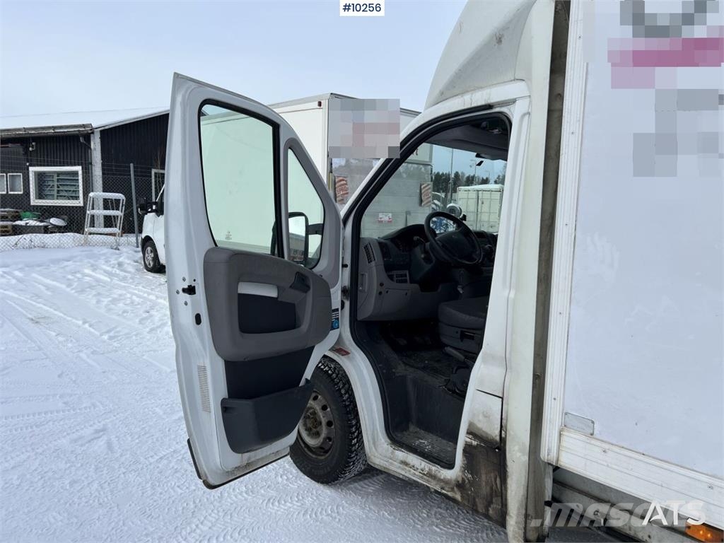 Citroën JUMPER 160 Box truck with tail lift Каросерии