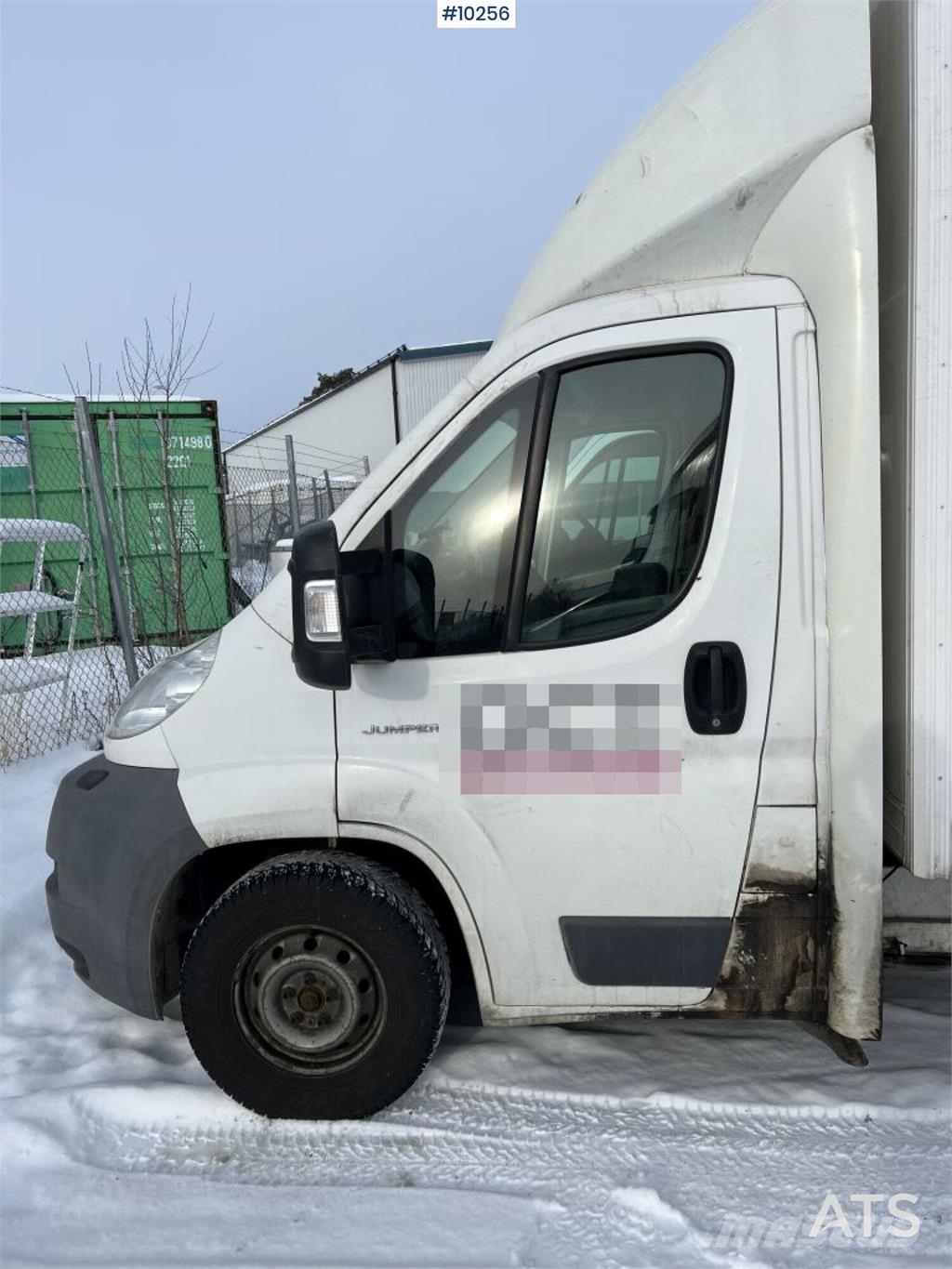 Citroën JUMPER 160 Box truck with tail lift Каросерии