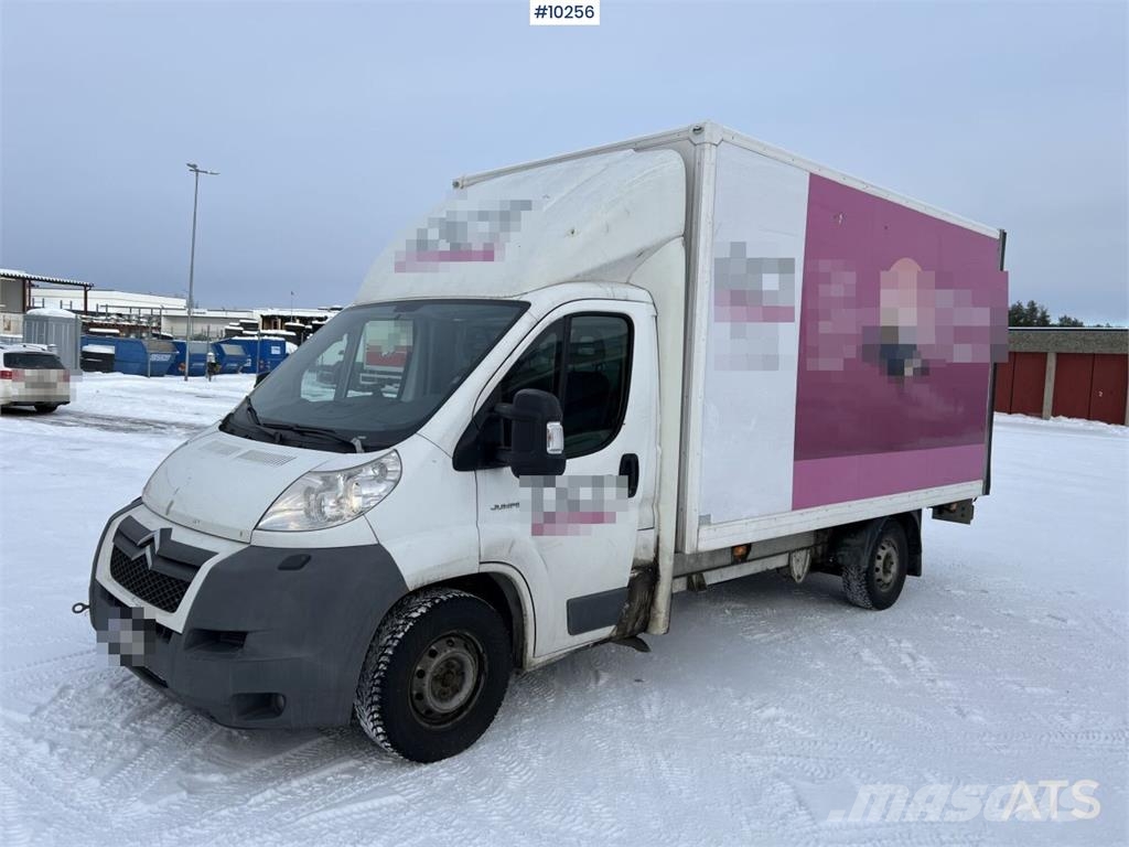 Citroën JUMPER 160 Box truck with tail lift Каросерии