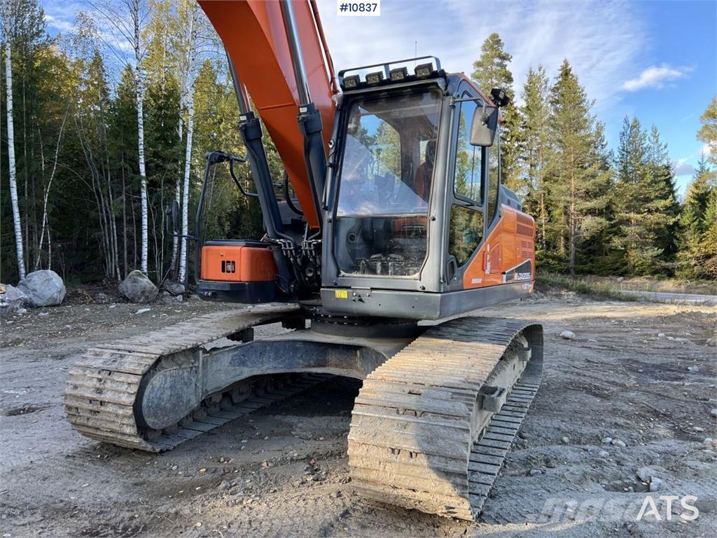 Doosan DX235NLC-5 with Excavation System Roomikekskavaatorid