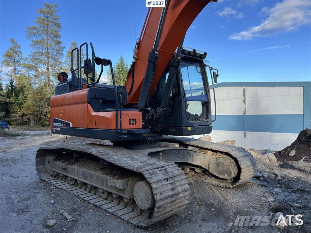 Doosan DX235NLC-5 with Excavation System Roomikekskavaatorid