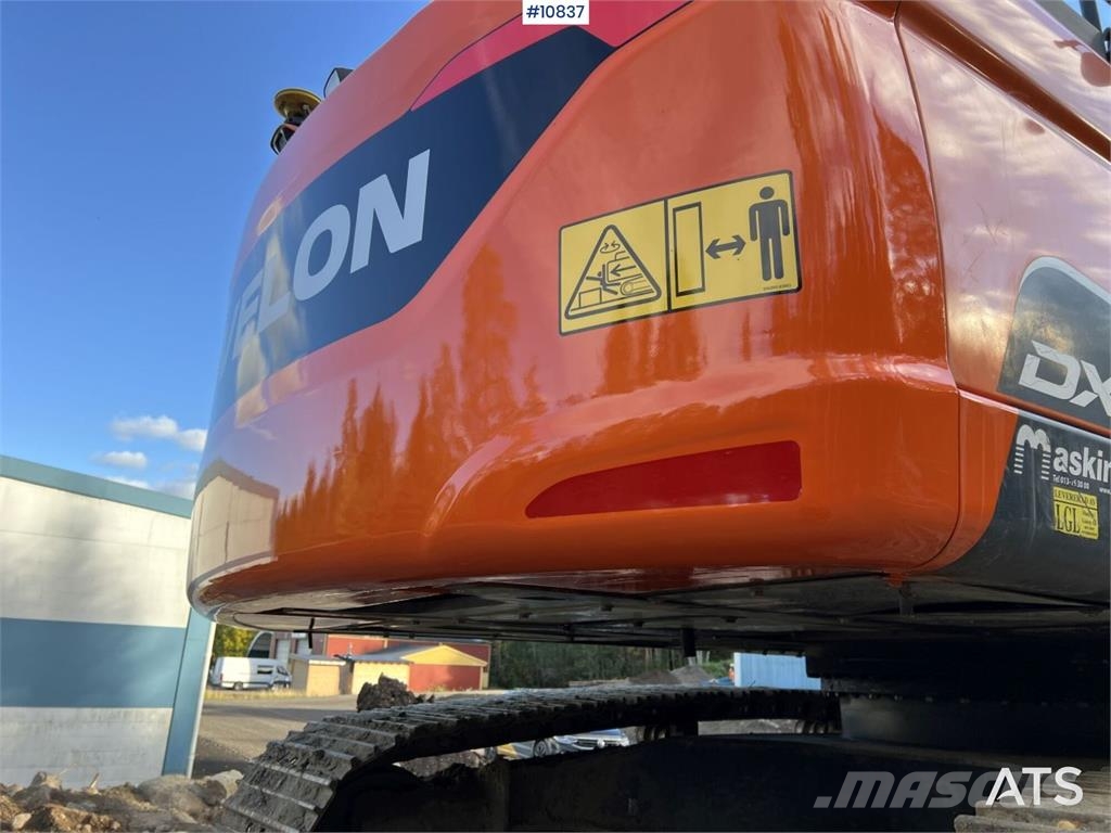 Doosan DX235NLC-5 with Excavation System Roomikekskavaatorid