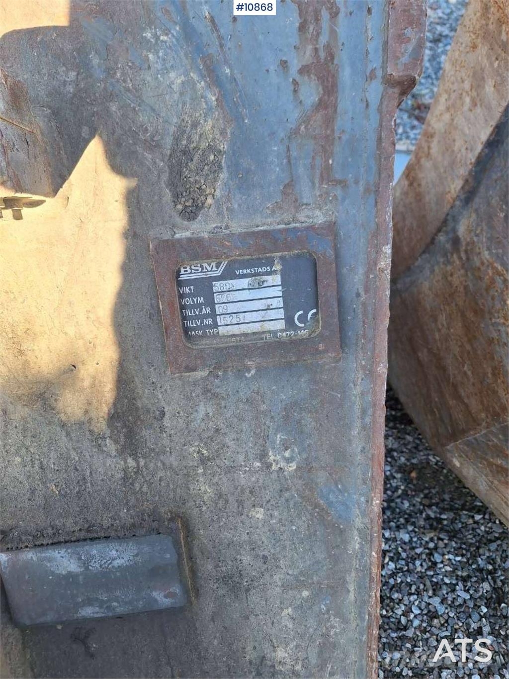 Engcon Rotor with Dual Buckets Övriga
