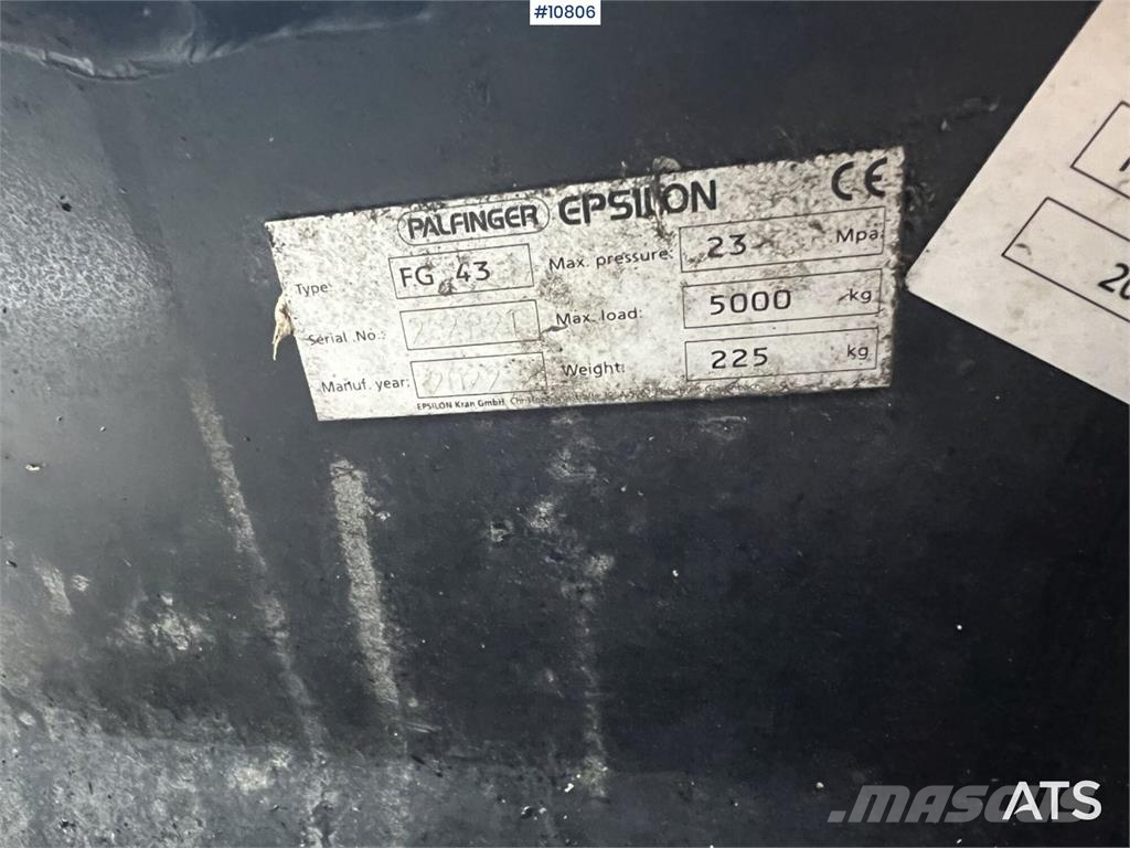 Epsilon Palfinger FG43 Transport - drugo