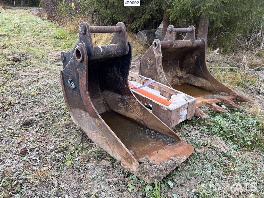Götene KB620 Narrow Bucket with S70 Mount Skuffer