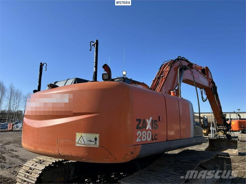 Hitachi ZX 280 LC-3 Excavator with gravel system Excavadoras sobre orugas