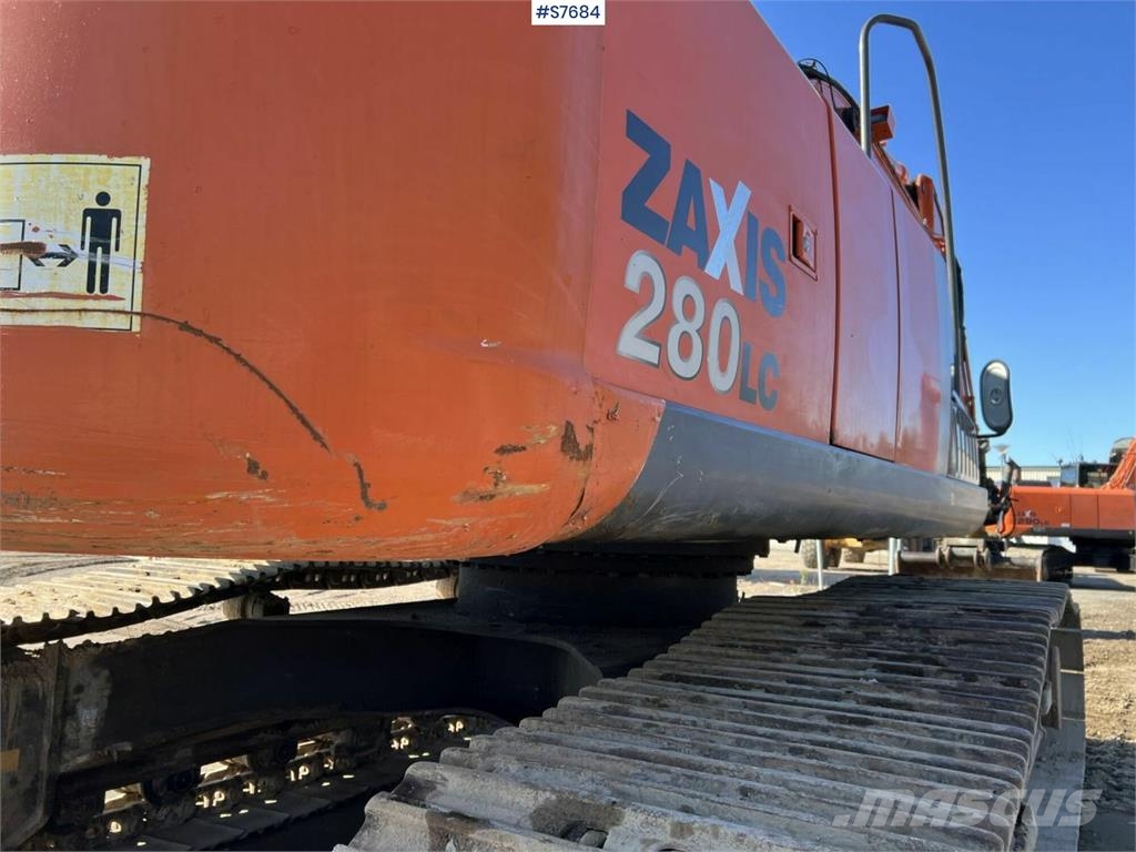 Hitachi ZX 280 LC-3 Excavator with gravel system Excavadoras sobre orugas