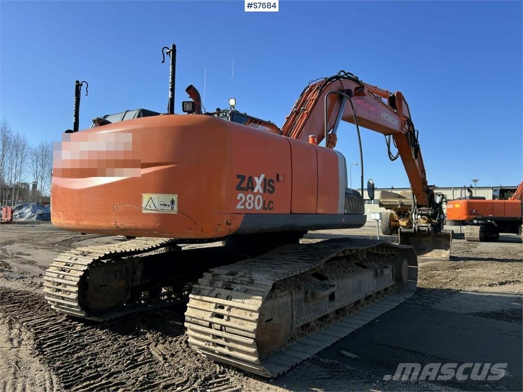 Hitachi ZX 280 LC-3 Excavator with gravel system Excavadoras sobre orugas