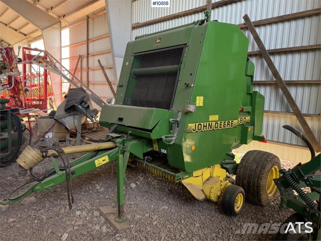 John Deere 580 Round Baler Ronde-balenpersen