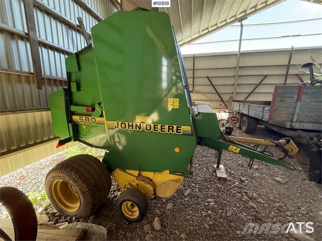 John Deere 580 Round Baler Ronde-balenpersen