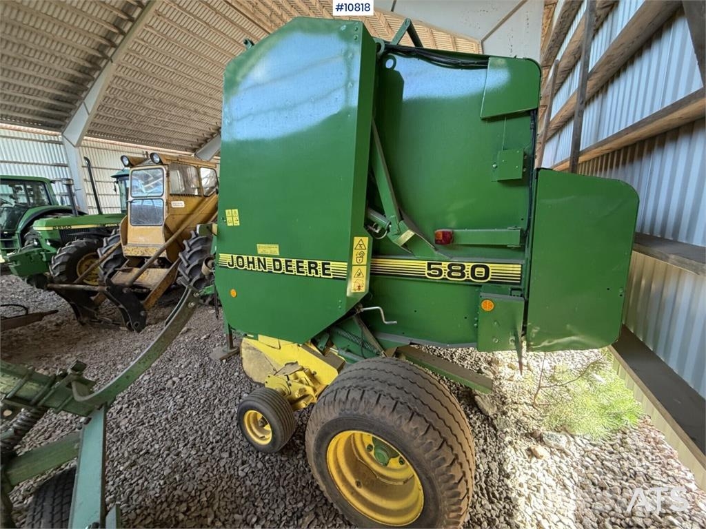 John Deere 580 Round Baler Ronde-balenpersen