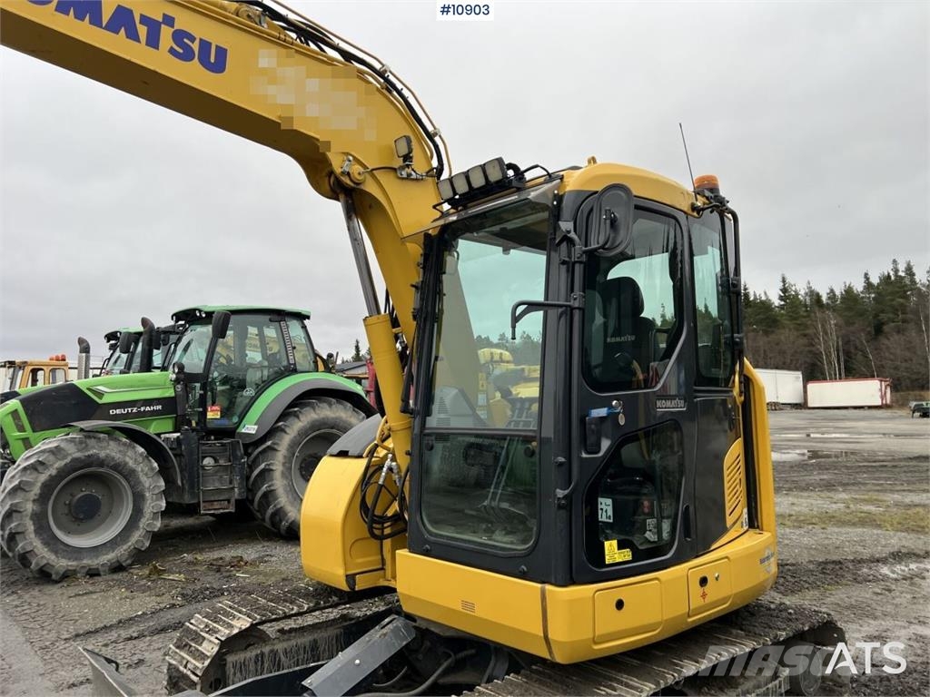 Komatsu PC78US with Bucket Crawler excavators