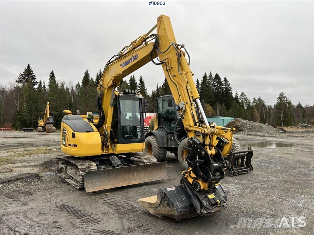 Komatsu PC78US with Bucket Crawler excavators