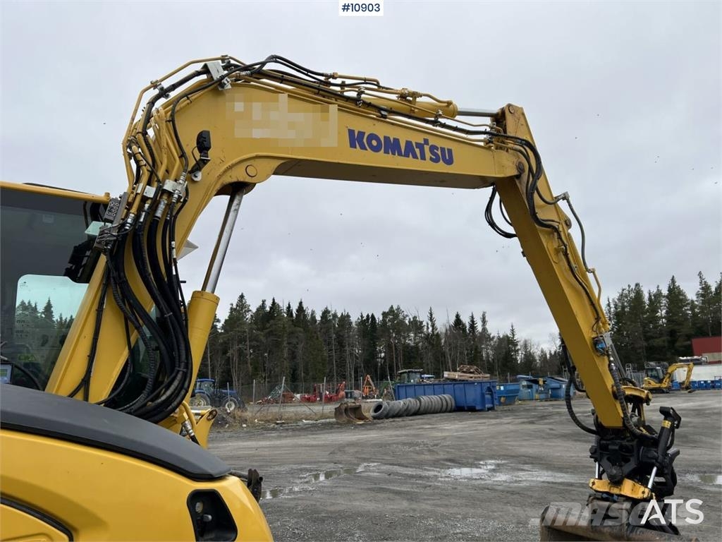 Komatsu PC78US with Bucket Crawler excavators