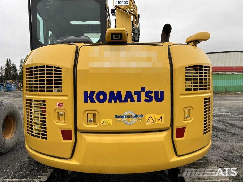 Komatsu PC78US with Bucket Crawler excavators