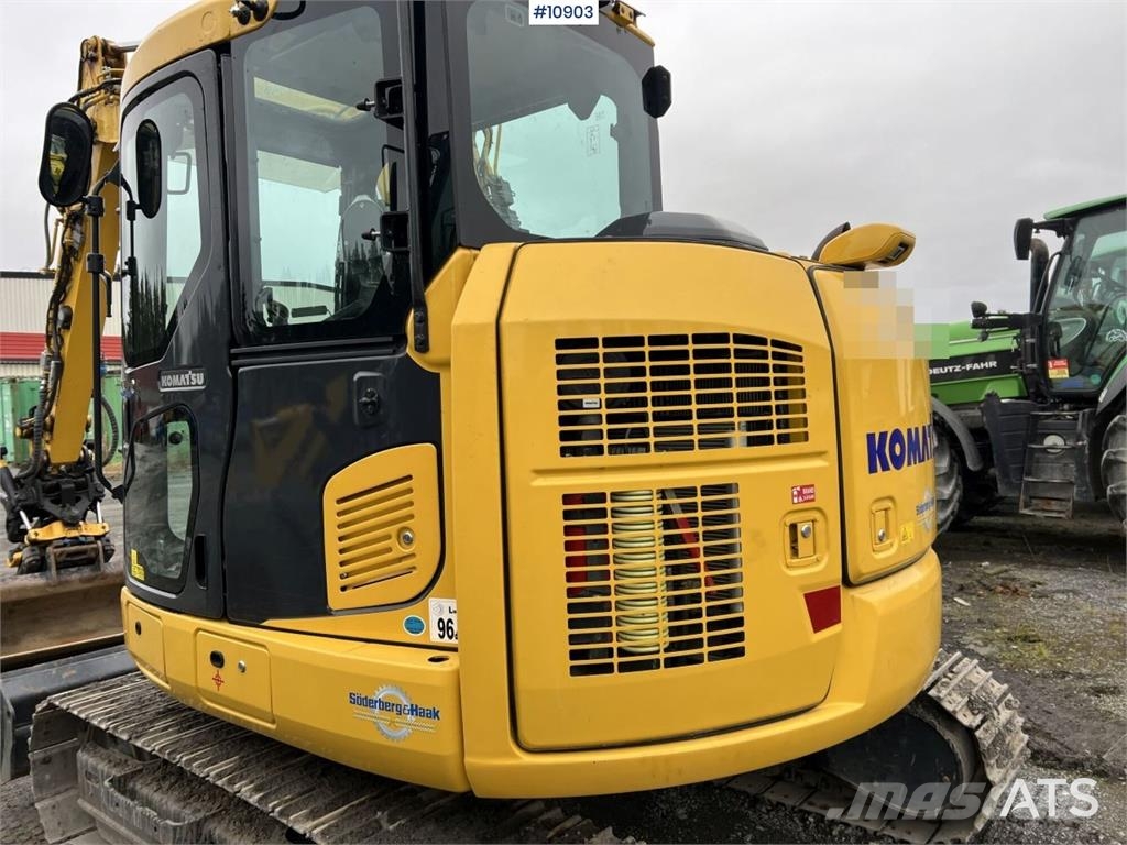 Komatsu PC78US with Bucket Crawler excavators