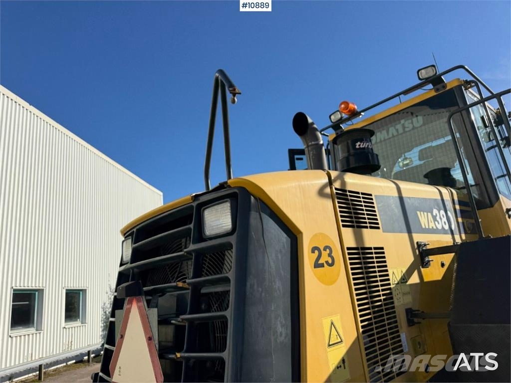 Komatsu WA380-6 Wheel Loader VIDEO Rataslaadurid