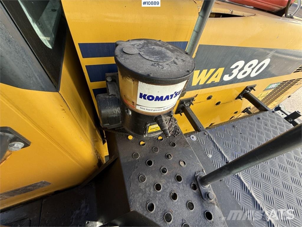 Komatsu WA380-6 Wheel Loader VIDEO Rataslaadurid