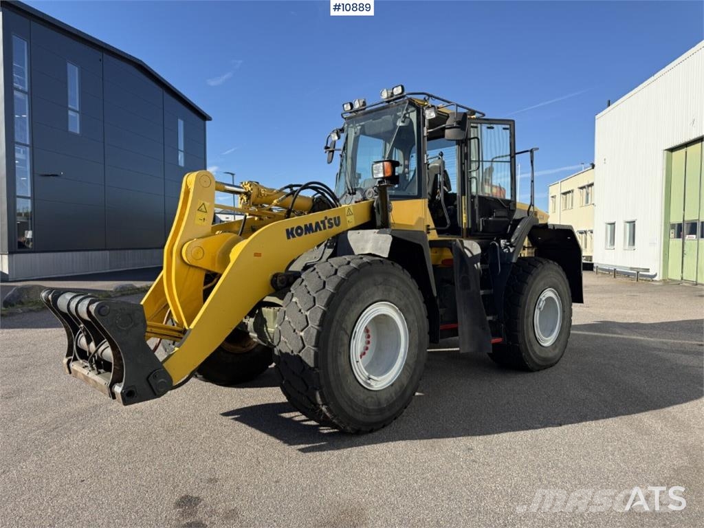 Komatsu WA380-6 Wheel Loader VIDEO Rataslaadurid