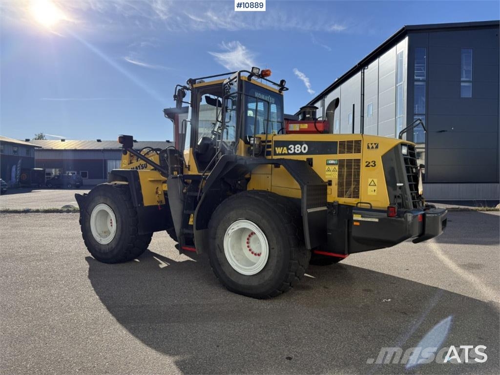 Komatsu WA380-6 Wheel Loader VIDEO Rataslaadurid