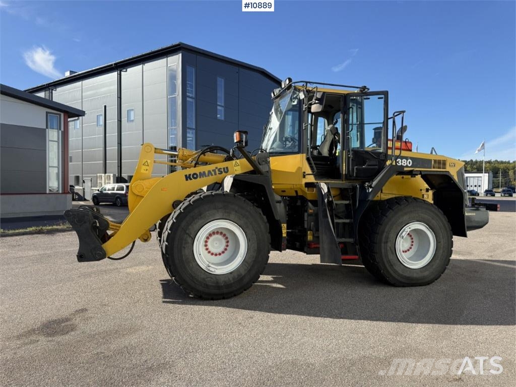 Komatsu WA380-6 Wheel Loader VIDEO Rataslaadurid