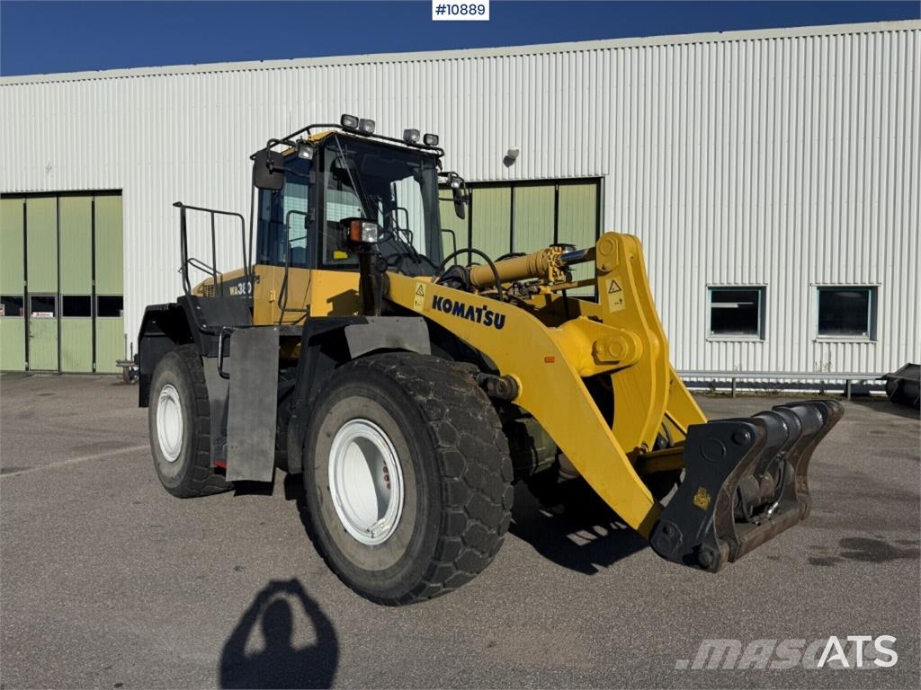 Komatsu WA380-6 Wheel Loader VIDEO Rataslaadurid