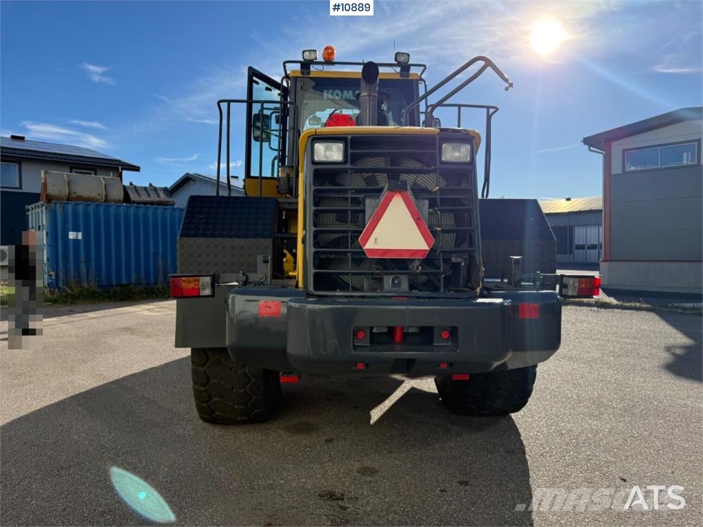 Komatsu WA380-6 Wheel Loader VIDEO Rataslaadurid