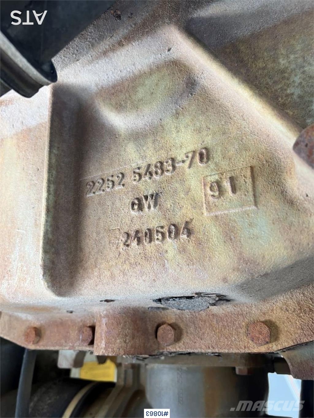 Kompressor steg Passar till Atlas Copco 455/466/47 Kompressortilbehør