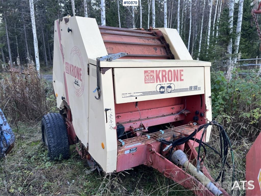 Krone round baler Rundbalspressar