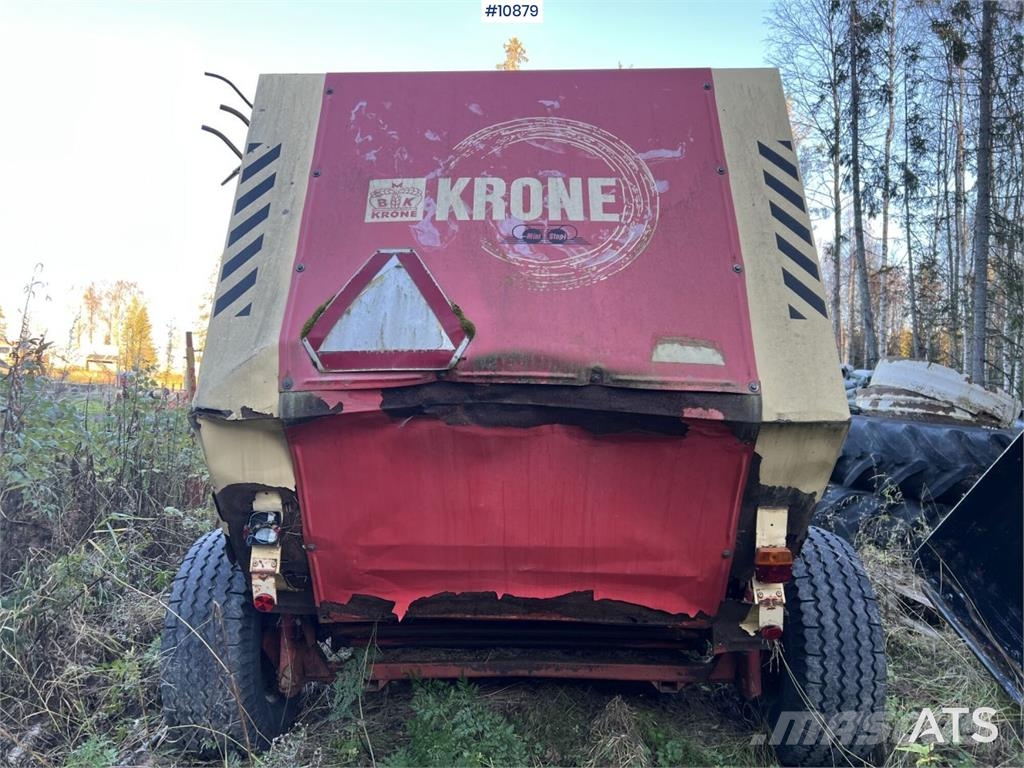 Krone round baler Rundbalspressar