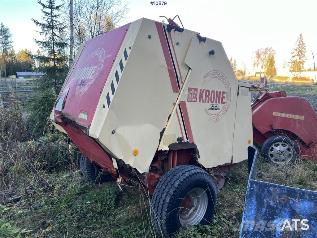 Krone round baler Rundbalspressar