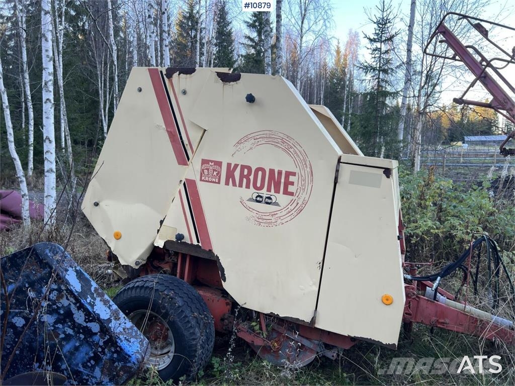 Krone round baler Rundbalspressar