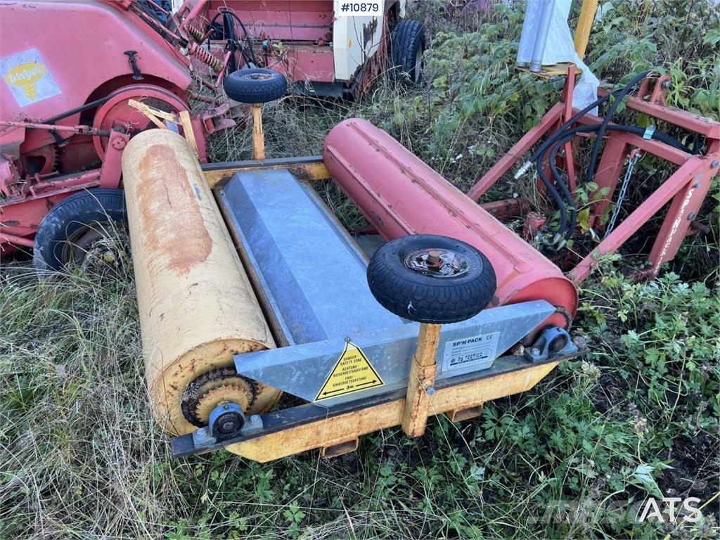 Krone round baler Rundbalspressar