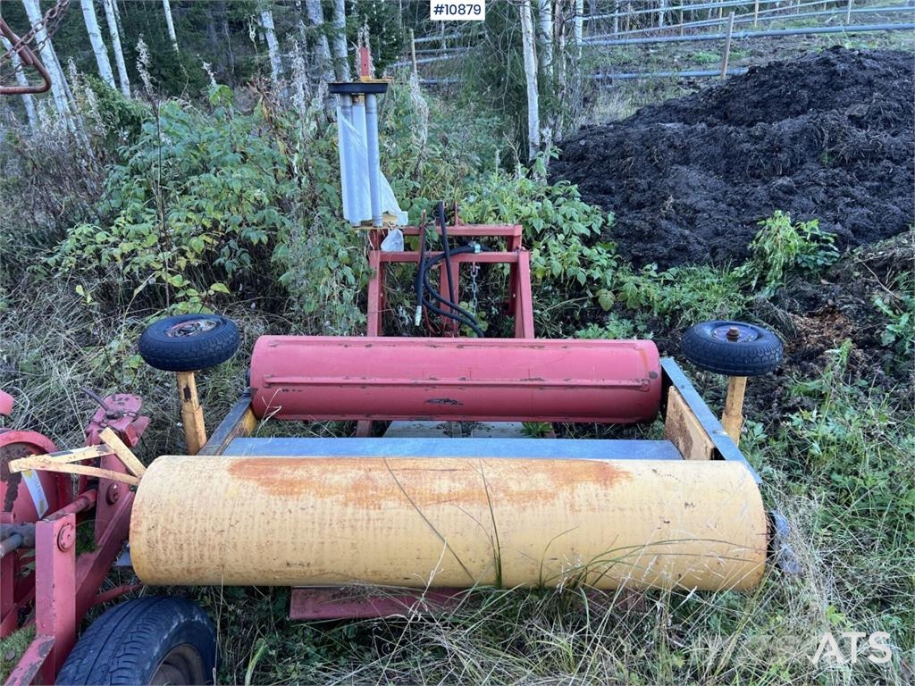 Krone round baler Rundbalspressar