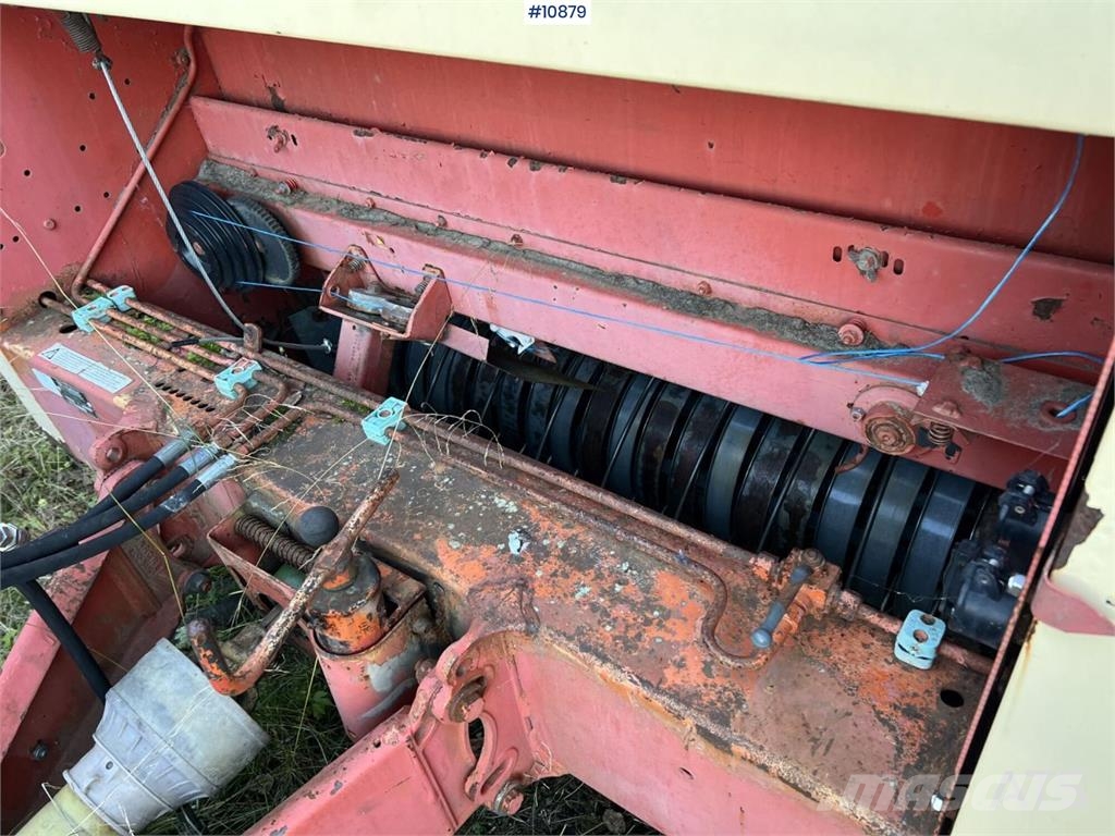 Krone round baler Rundbalspressar