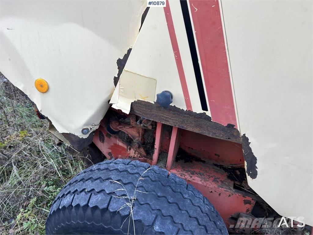 Krone round baler Rundbalspressar