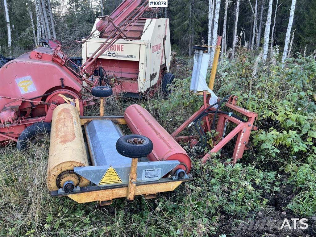 Krone round baler Rundbalspressar