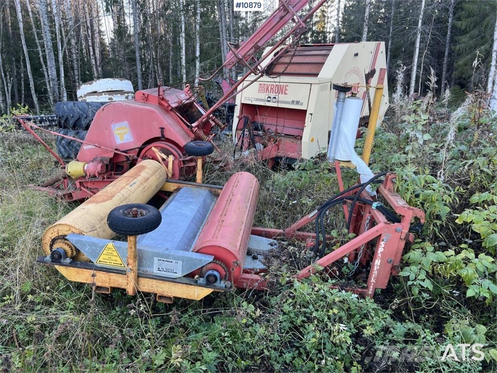 Krone round baler Rundbalspressar