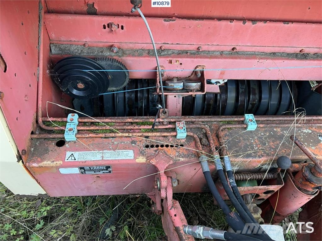 Krone round baler Rundbalspressar