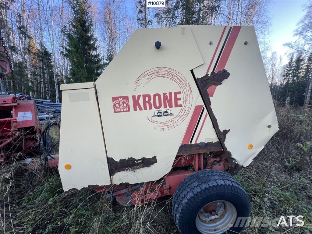 Krone round baler Rundbalspressar
