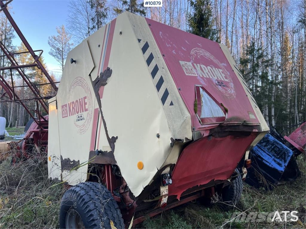 Krone round baler Rundbalspressar