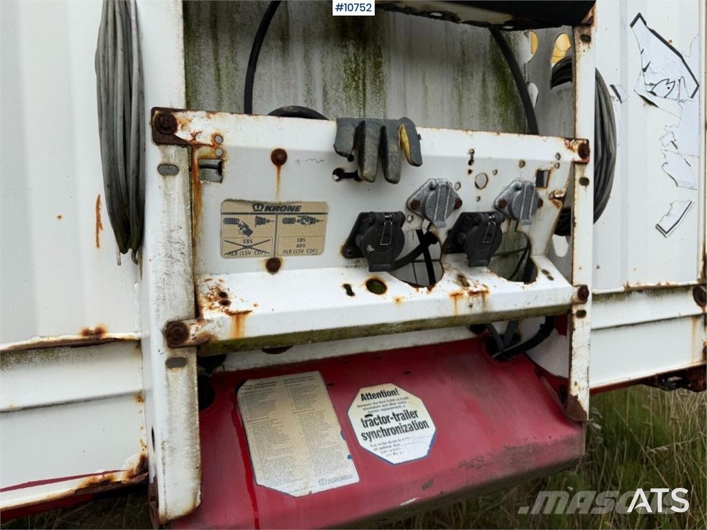 Krone SDP27 Semirremolques con caja de lona